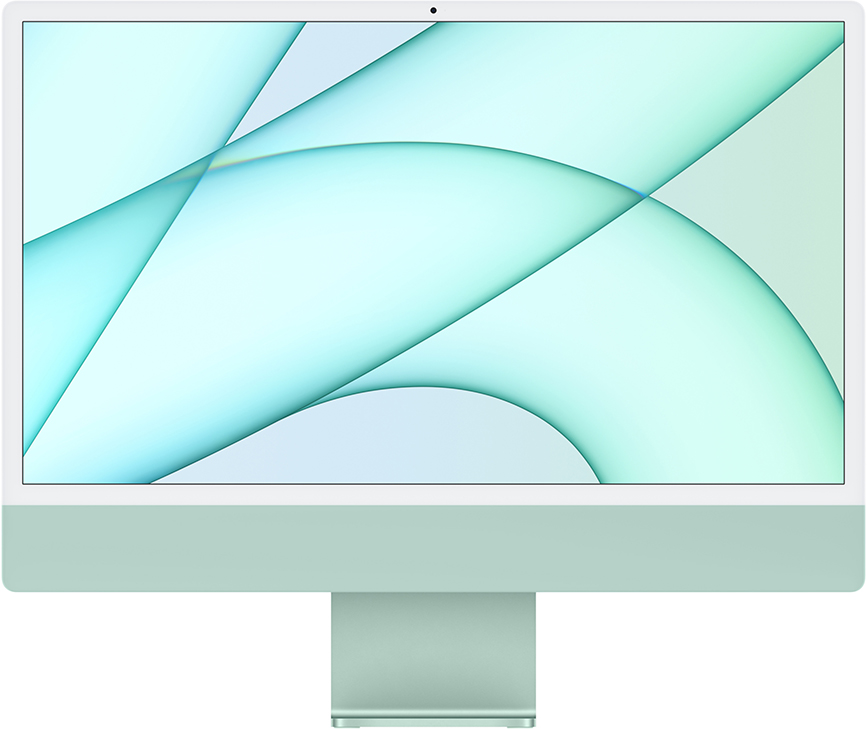Картинка Apple iMac 24" Retina 4,5K, M1 (8C CPU, 8C GPU), 8 ГБ, 512 ГБ SSD от магазина BXSTORE