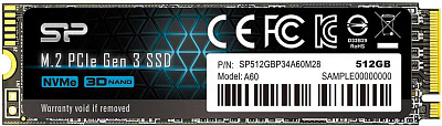 Накопитель SSD Silicon Power PCIe 3.0 x4 512GB SP512GBP34A60M28 M-Series M.2 2280
