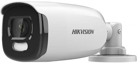 Камера видеонаблюдения аналоговая Hikvision DS-2CE12HFT-F28(2.8mm) 2.8-2.8мм HD-CVI HD-TVI цветная корп.:белый