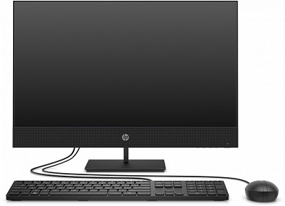 Моноблок HP ProOne 400 G6 23.8" Full HD i5 10500T (2.3) 8Gb SSD256Gb UHDG 630 CR Windows 11 Professional GbitEth WiFi BT клавиатура мышь Cam черный 1920x1080