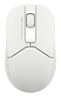 Мышь A4Tech Fstyler FG12S белый оптическая (1200dpi) silent беспроводная USB (3but)