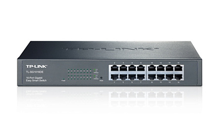 Коммутатор TP-Link TL-SG1016DE 16x1Гбит/с управляемый