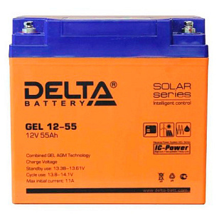 Батарея для ИБП Delta GEL 12-55 12В 55Ач