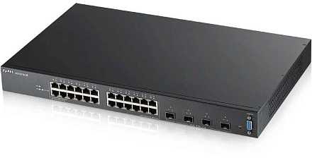 Коммутатор Zyxel XGS2210-28 XGS2210-28-EU0101F 24x1Гбит/с 4SFP+ управляемый