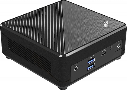 Неттоп MSI Cubi N ADL-016BRU slim N200 (1) UHDG noOS GbitEth WiFi BT 65W черный (936-B0A911-040)