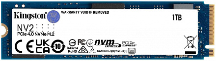 Накопитель SSD Kingston PCIe 4.0 x4 1TB SNV2S/1000G NV2 M.2 2280