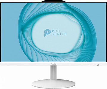 Моноблок MSI Pro AP242 12M-418XRU 23.8" Full HD i5 12400 (2.5) 16Gb 1Tb 7.2k SSD256Gb UHDG 730 noOS GbitEth WiFi BT 120W клавиатура мышь Cam белый 1920x1080