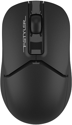Мышь A4Tech Fstyler FB12S черный оптическая (1200dpi) silent беспроводная BT/Radio USB (2but)