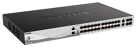 Коммутатор D-Link DGS-3130-30S/B1A 2x10Гбит/с управляемый