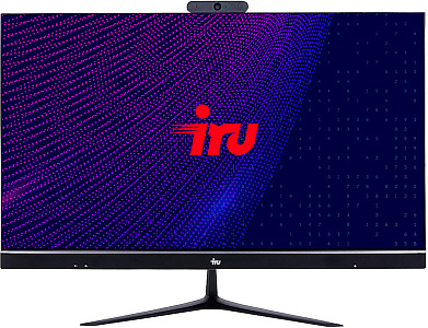 Моноблок IRU Office 23IH5P 23.8" Full HD i5 10400 (2.9) 8Gb SSD1Tb UHDG 630 Free DOS GbitEth WiFi BT 120W клавиатура мышь Cam черный 1920x1080