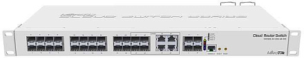 Коммутатор MikroTik CRS328-4C-20S-4S+RM 20SFP 4SFP+ управляемый