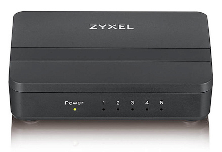 Коммутатор Zyxel GS-105S v2 GS-105SV2-EU0101F 5x1Гбит/с неуправляемый