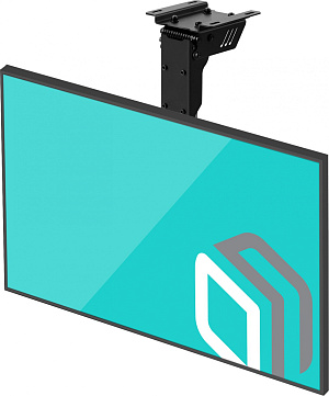 Кронштейн для телевизора Onkron CR1S черный 10"-40" макс.30кг потолочный поворот и наклон