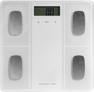 Весы напольные электронные Galaxy Line GL 4854 макс.150кг белый