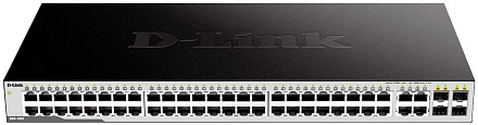 Коммутатор D-Link DGS-1052/A 48x1Гбит/с неуправляемый