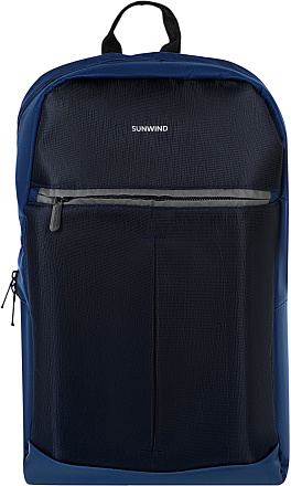Рюкзак для ноутбука 15.6" SunWind SWP15A01BU темно-синий нейлон