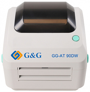 Термопринтер G&G GG-AT-90DW-U (для печ.накл.) стационарный белый