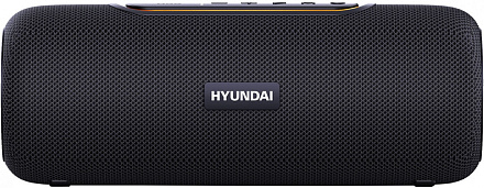 Колонка порт. Hyundai H-PS1021 черный/черный 25W 1.0 BT 10м 1500mAh