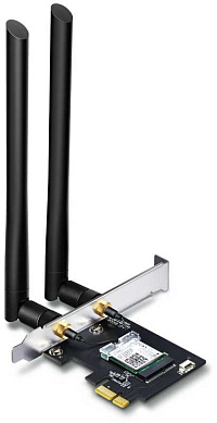 Сетевой адаптер Wi-Fi + Bluetooth TP-Link Archer T5E AC1200 PCI Express (ант.внеш.съем) 2ант.