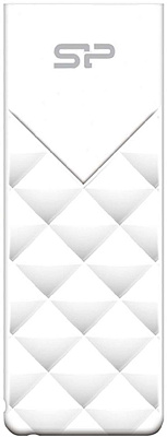 Флеш Диск Silicon Power 64Gb Blaze B03 SP064GBUF3B03V1W USB3.1 белый