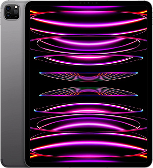 Планшет Apple iPad Pro 2022 A2764 M2 8C RAM8Gb ROM128Gb 12.9" IPS 2732x2048 3G 4G ДА iOS серый космос 12Mpix 12Mpix BT GPS WiFi Touch 9hr