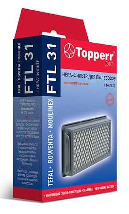 НЕРА-фильтр Topperr FTL31 1176 (1фильт.)