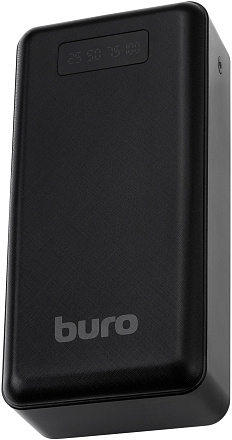 Мобильный аккумулятор Buro BPF30D 30000mAh QC4.0/PD3.0 22.5W 4.6A 2xUSB-A/USB-C черный (BPF30D22PBK)
