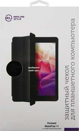 Чехол Redline для Huawei MatePad 11 термопластичный полиуретан черный (УТ000027574)