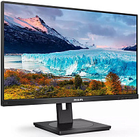 Монитор Philips 23.8" 242S1AE (00/01) черный IPS LED 4ms 16:9 DVI HDMI M/M матовая HAS Piv 1000:1 300cd 178гр/178гр 1920x1080 75Hz VGA DP FHD 4.83кг