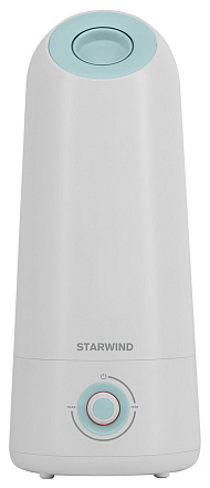 Увлажнитель воздуха Starwind SHC1530 25Вт (ультразвуковой) белый/бирюзовый
