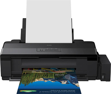 Принтер струйный Epson L1800 (C11CD82505) A3 черный