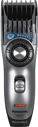 Машинка для стрижки Panasonic ER217S520 серебристый (насадок в компл:1шт)