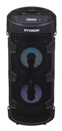 Минисистема Hyundai H-MC160 черный 50Вт FM USB BT SD/MMC