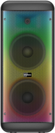 Минисистема Hyundai H-MC1235 черный 40Вт FM USB BT micro SD