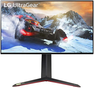 Монитор LG 27" UltraFine 27GP95R-B черный IPS LED 16:9 HDMI матовая HAS Piv 1000:1 360cd 178гр/178гр 3840x2160 120Hz G-Sync DP 4K 7.4кг
