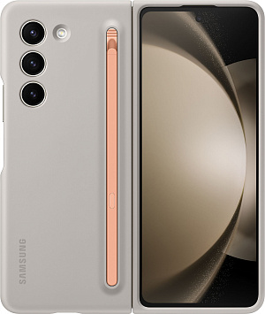 Чехол (клип-кейс) Samsung для Samsung Galaxy Z Fold5 Slim S Pen Case Q5 песочный (EF-OF94PCUEGRU)