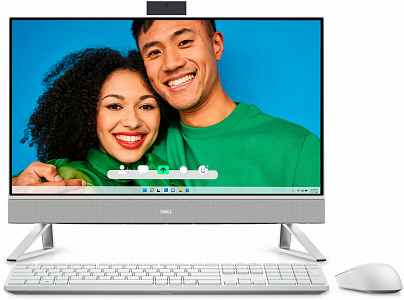 Моноблок Dell Inspiron 7720 27" Full HD Touch i7 1355U 16Gb SSD1Tb MX550 2Gb CR Windows 11 Professional GbitEth WiFi BT клавиатура мышь Cam серебристый 1920x1080
